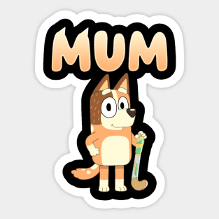 Love mum forever Sticker